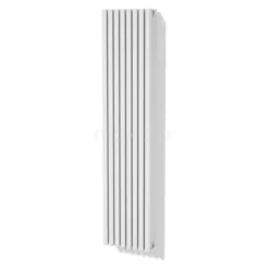 Atlas Designradiator | 39x180 Cm Hoogglans Wit 3990 Watt Aluminium Centrale Verwarming