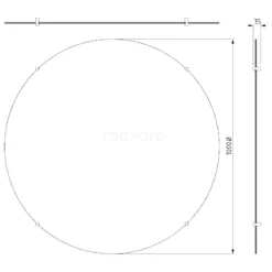Badkamerspiegel Solo 100cm Rond Spiegelhouders Rond Goud 7 Badkamerspiegel Solo 100cm Rond Spiegelhouders Rond Goud -Badkamer Verkoopwinkel badkamerspiegel solo 100cm rond spiegelhouders rond goud m25 1020gg 3