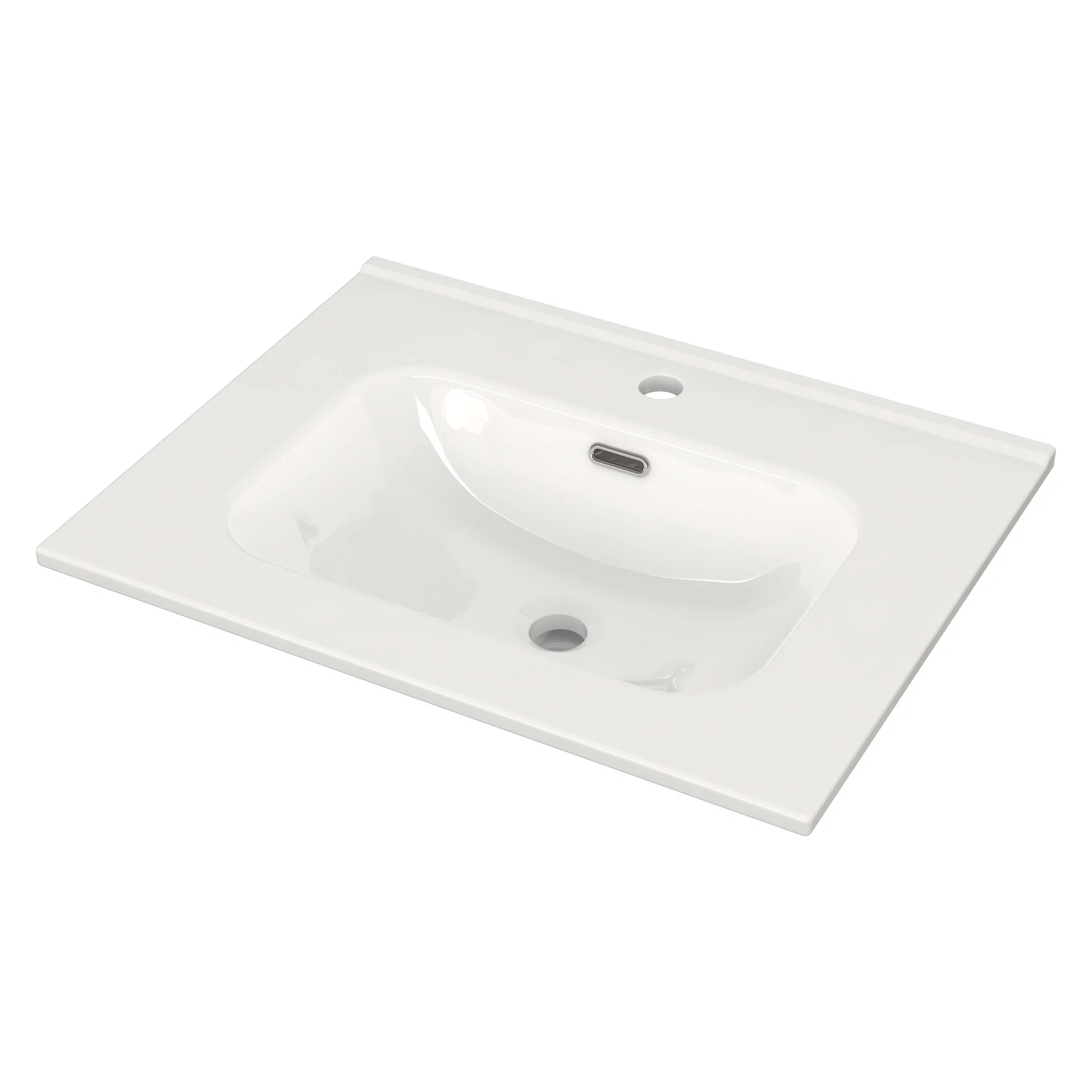 Box Badkamermeubel Met Wastafel | 60 Cm Mat Wit Front Keramiek 2 Deuren 2 Box Badkamermeubel Met Wastafel | 60 Cm Mat Wit Front Keramiek 2 Deuren - Afbeelding 2