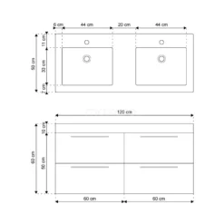 Canto Badkamermeubel Met Wastafel | 120 Cm Donkerbruin Essen Front Mineraalmarmer 4 Lades 5 Canto Badkamermeubel Met Wastafel | 120 Cm Donkerbruin Essen Front Mineraalmarmer 4 Lades -Badkamer Verkoopwinkel canto badkamermeubel met wastafel 120 cm donkerbruin essen front mineraalmarmer 4 lades f02 120022804 2