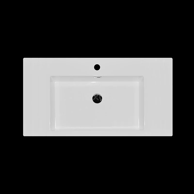 Canto Badkamermeubel Met Wastafel | 90 Cm Hoogglans Wit Front Mineraalmarmer 1 Lade 2 Canto Badkamermeubel Met Wastafel | 90 Cm Hoogglans Wit Front Mineraalmarmer 1 Lade - Afbeelding 2