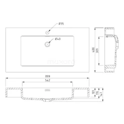 Canto Badkamermeubel Met Wastafel | 90 Cm Hoogglans Wit Front Mineraalmarmer 1 Lade 12 Canto Badkamermeubel Met Wastafel | 90 Cm Hoogglans Wit Front Mineraalmarmer 1 Lade -Badkamer Verkoopwinkel canto badkamermeubel met wastafel 90 cm hoogglans wit front mineraalmarmer 1 lade f02 090010403 5