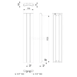 Carme Designradiator | 37x180 Cm Lichtgrijs 774 Watt Aluminium Centrale Verwarming 13 Carme Designradiator | 37x180 Cm Lichtgrijs 774 Watt Aluminium Centrale Verwarming -Badkamer Verkoopwinkel carme designradiator 37x180 cm lichtgrijs 774 watt aluminium centrale verwarming dr62 0318rl 6