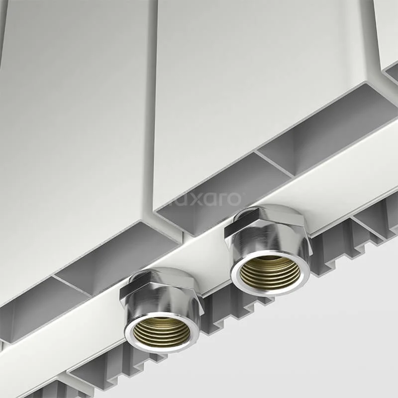 Ceres Designradiator | 37,5x180 Cm Hoogglans Wit 1504 Watt Aluminium Centrale Verwarming 2 Ceres Designradiator | 37,5x180 Cm Hoogglans Wit 1504 Watt Aluminium Centrale Verwarming - Afbeelding 2