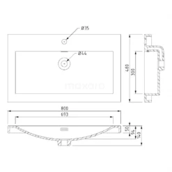 Curve Badkamermeubel Met Wastafel | 80 Cm Donkerbruin Essen Front Mineraalmarmer 1 Lade 8 Curve Badkamermeubel Met Wastafel | 80 Cm Donkerbruin Essen Front Mineraalmarmer 1 Lade -Badkamer Verkoopwinkel curve badkamermeubel met wastafel 80 cm donkerbruin essen front mineraalmarmer 1 lade f01 080012801 3