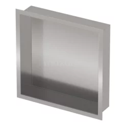 Douchenis Inbouw, RVS