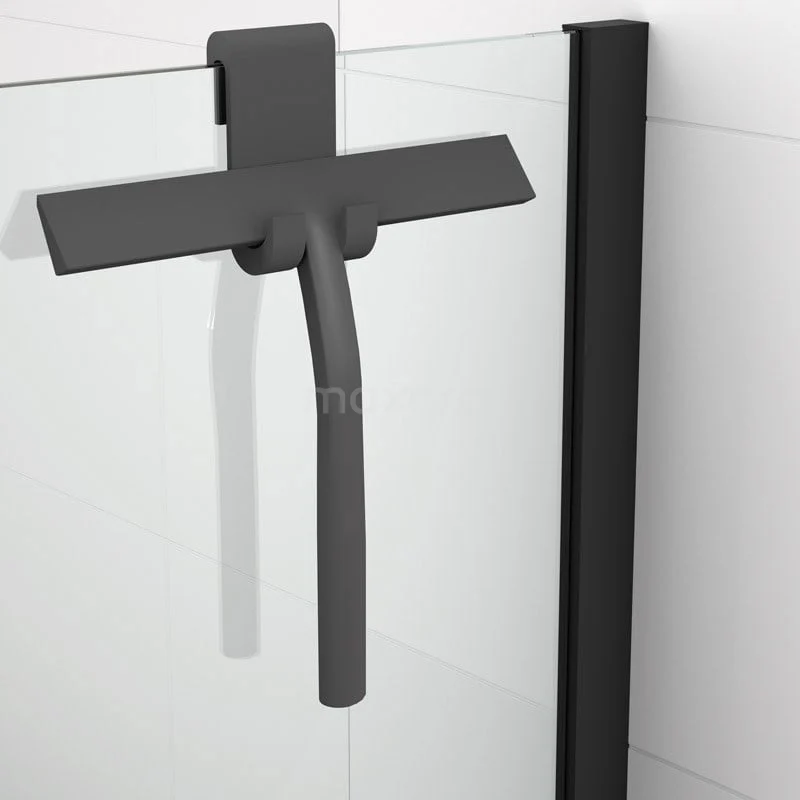 Douchewisser, Hangend, Glasbevestiging, Grijs 2 Douchewisser, Hangend, Glasbevestiging, Grijs - Afbeelding 2