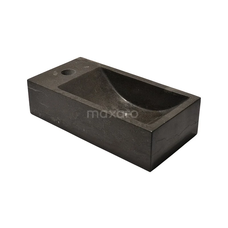 Fonteintje WC Novanta Natuursteen Blue Stone Kraangat Links 2 Fonteintje WC Novanta Natuursteen Blue Stone Kraangat Links - Afbeelding 2