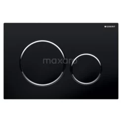 Geberit Bedieningspaneel Toilet | Sigma 20 Zwart Glans