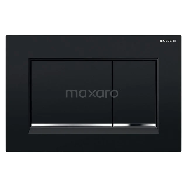 Geberit Bedieningspaneel Toilet | Sigma 30 Zwart Glans 1 Geberit Bedieningspaneel Toilet | Sigma 30 Zwart Glans