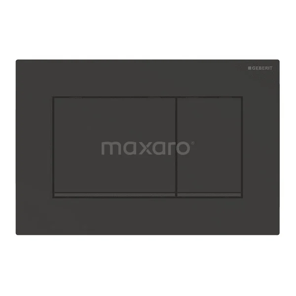 Geberit Bedieningspaneel Toilet | Sigma 30 Zwart Mat 1 Geberit Bedieningspaneel Toilet | Sigma 30 Zwart Mat