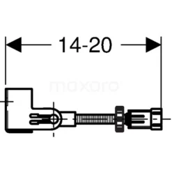 Geberit Duofix Muurbevestiging Hoekmontage -Badkamer Verkoopwinkel geberit duofix muurbevestiging hoekmontage 911011161 2