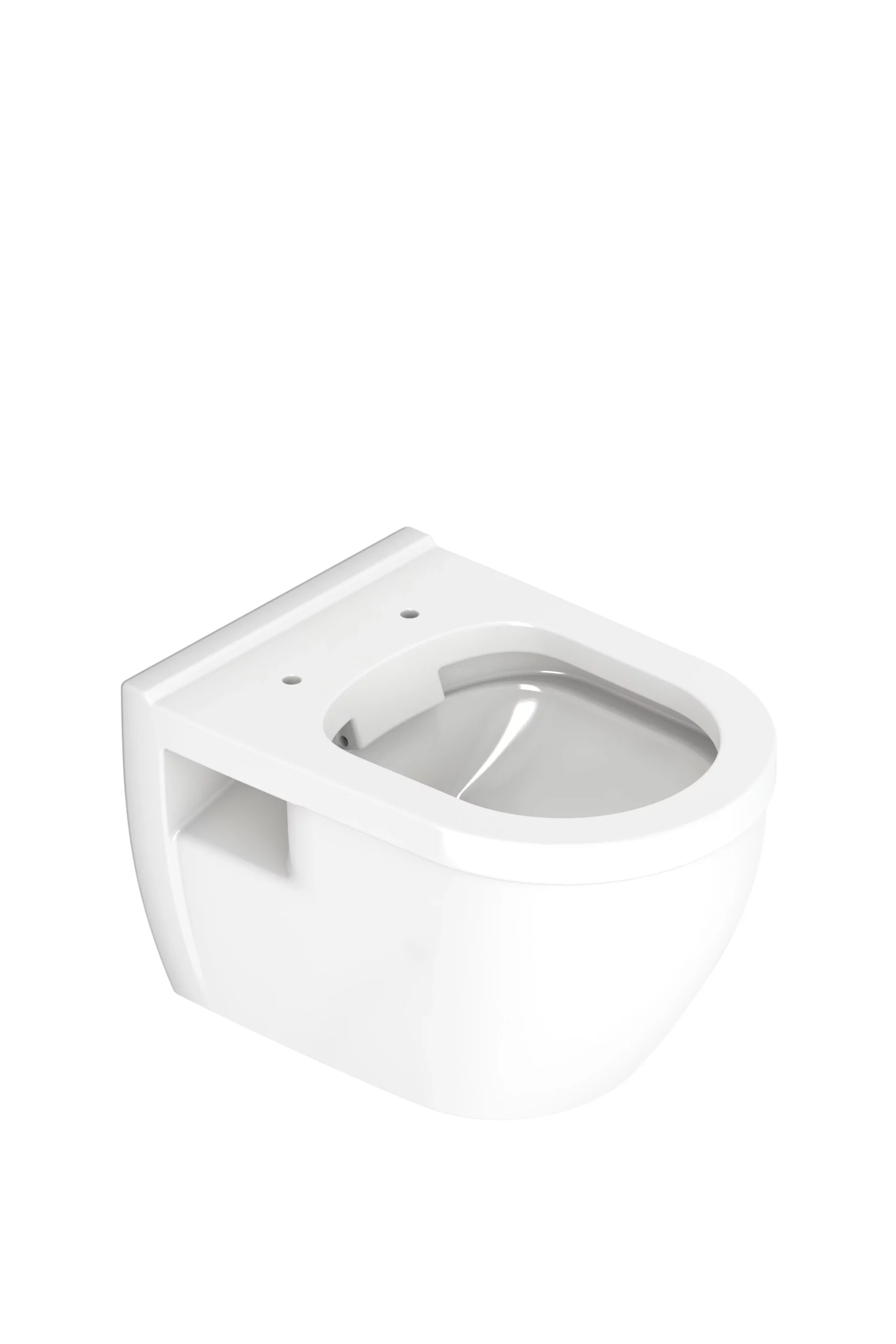 Hangend Toilet Base Easy Clean Wit 2 Hangend Toilet Base Easy Clean Wit - Afbeelding 2
