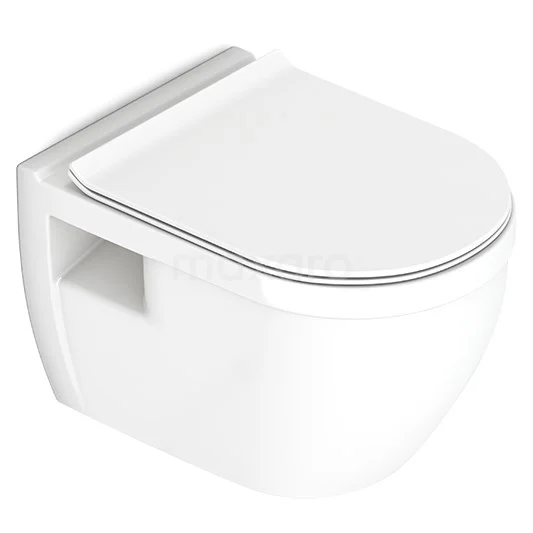 Hangend Toilet Base Easy Clean Wit 1 Hangend Toilet Base Easy Clean Wit