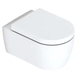 Hangend Toilet Classico Spoelrand Mat Wit