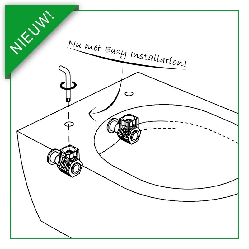 Hangend Toilet Senza Easy Clean Zwart Verkort Toilet 5 Hangend Toilet Senza Easy Clean Zwart Verkort Toilet - Afbeelding 5