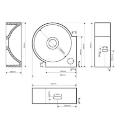 Hoekfontein WC Mintra Mineraalmarmer Glanzend Wit 5 Hoekfontein WC Mintra Mineraalmarmer Glanzend Wit -Badkamer Verkoopwinkel hoekfontein wc mintra mineraalmarmer glanzend wit m110 1020 2