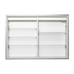 Inbouw Spiegelkast Met Verlichting Trento 80x70cm Spiegelverwarming En Stopcontact -Badkamer Verkoopwinkel inbouw spiegelkast met verlichting trento 80x70cm spiegelverwarming en stopcontact k40 0800 55504 5