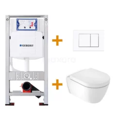 Inbouwtoiletset 300.0383 Verkort + Geberit Sigma UP320