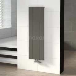Jupiter Designradiator | 37,5x120 Cm Lichtgrijs 701 Watt Aluminium Centrale Verwarming