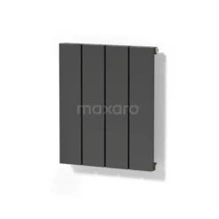 Jupiter Designradiator | 37,5x50 Cm Donkergrijs 292 Watt Aluminium Centrale Verwarming