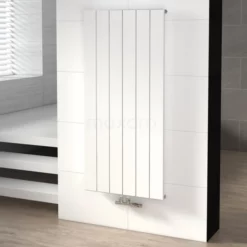 Jupiter Designradiator | 56,5x120 Cm Mat Wit 1052 Watt Aluminium Centrale Verwarming