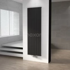 Jupiter Designradiator | 56,5x180 Cm Mat Zwart 1577 Watt Aluminium Centrale Verwarming