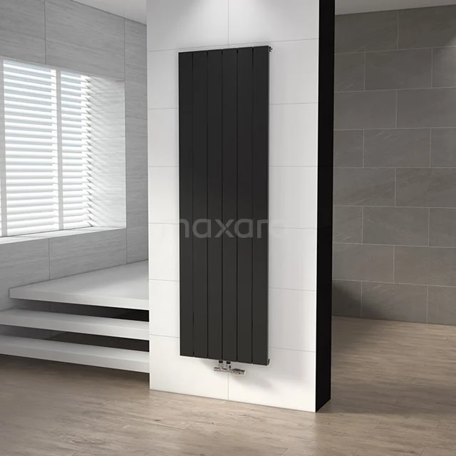 Jupiter Designradiator | 56,5x180 Cm Mat Zwart 1577 Watt Aluminium Centrale Verwarming 1 Jupiter Designradiator | 56,5x180 Cm Mat Zwart 1577 Watt Aluminium Centrale Verwarming
