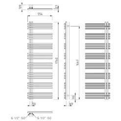Kepler Handdoekradiator | 55x174 Cm Hoogglans Wit 1242 Watt Aluminium Centrale Verwarming 15 Kepler Handdoekradiator | 55x174 Cm Hoogglans Wit 1242 Watt Aluminium Centrale Verwarming -Badkamer Verkoopwinkel kepler handdoekradiator 55x174 cm hoogglans wit 1242 watt aluminium centrale verwarming dr63 0517gwn 7