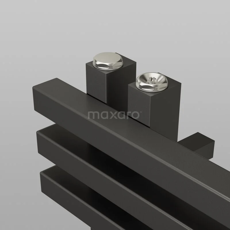 Kepler Handdoekradiator Elektrisch | 55x129,6 Cm Donkergrijs 1001 Watt Aluminium 4 Kepler Handdoekradiator Elektrisch | 55x129,6 Cm Donkergrijs 1001 Watt Aluminium - Afbeelding 4