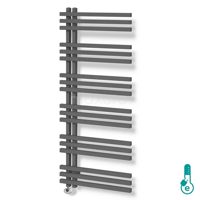 Kepler Handdoekradiator Elektrisch | 55x129,6 Cm Donkergrijs 1001 Watt Aluminium 1 Kepler Handdoekradiator Elektrisch | 55x129,6 Cm Donkergrijs 1001 Watt Aluminium