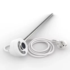 Kepler Handdoekradiator Elektrisch | 55x129,6 Cm Hoogglans Wit 1001 Watt Aluminium -Badkamer Verkoopwinkel kepler handdoekradiator elektrisch 55x1296 cm hoogglans wit 1001 watt aluminium dr63 0513gwn e 4