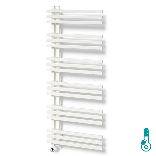 Kepler Handdoekradiator Elektrisch | 55x129,6 Cm Mat Wit 1001 Watt Aluminium 1 Kepler Handdoekradiator Elektrisch | 55x129,6 Cm Mat Wit 1001 Watt Aluminium