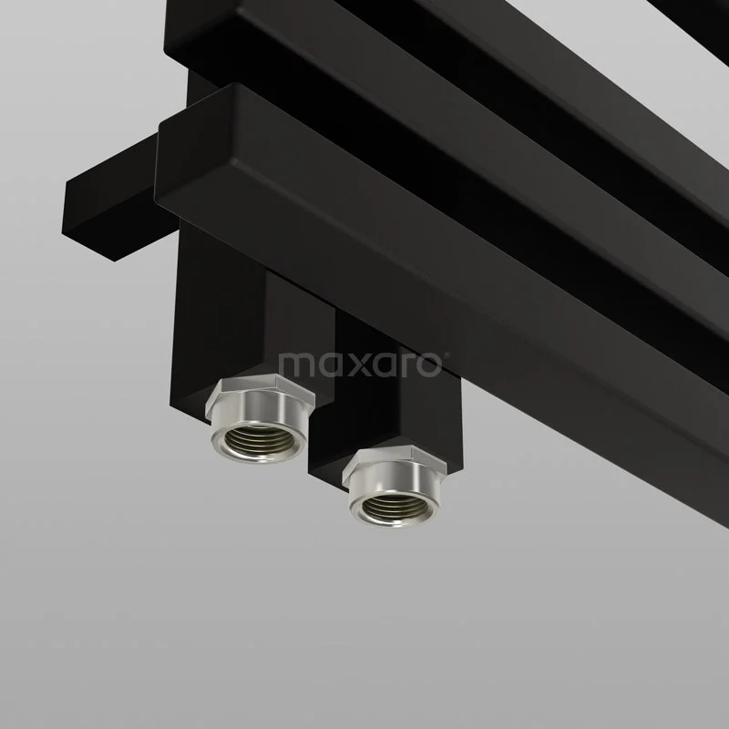 Kepler Handdoekradiator Elektrisch | 55x129,6 Cm Mat Zwart 1001 Watt Aluminium 3 Kepler Handdoekradiator Elektrisch | 55x129,6 Cm Mat Zwart 1001 Watt Aluminium - Afbeelding 3