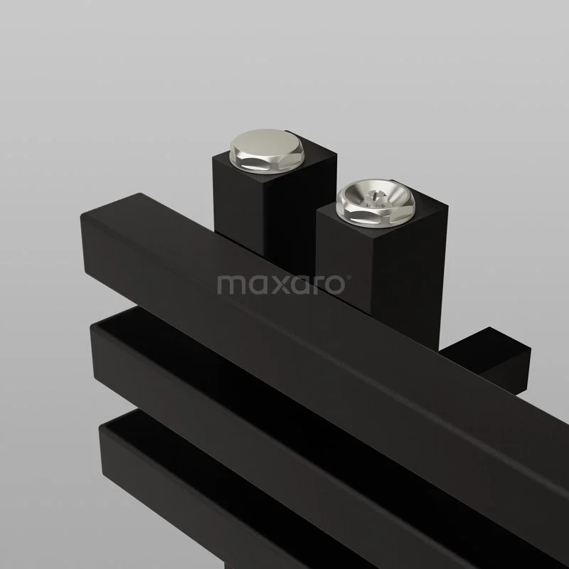 Kepler Handdoekradiator Elektrisch | 55x129,6 Cm Mat Zwart 1001 Watt Aluminium 4 Kepler Handdoekradiator Elektrisch | 55x129,6 Cm Mat Zwart 1001 Watt Aluminium - Afbeelding 4