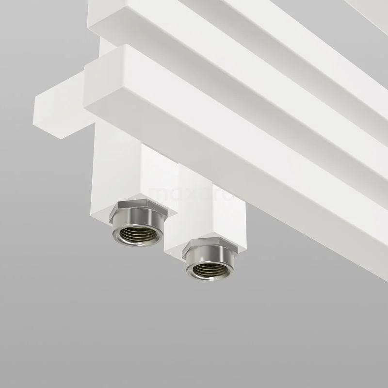 Kepler Handdoekradiator Elektrisch | 55x174 Cm Mat Wit 1242 Watt Aluminium 3 Kepler Handdoekradiator Elektrisch | 55x174 Cm Mat Wit 1242 Watt Aluminium - Afbeelding 3