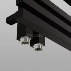 Kepler Handdoekradiator Elektrisch | 55x174 Cm Mat Zwart 1242 Watt Aluminium -Badkamer Verkoopwinkel kepler handdoekradiator elektrisch 55x174 cm mat zwart 1242 watt aluminium dr63 0517sbn e 2