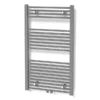 Mars Handdoekradiator | 60x110 Cm Lichtgrijs 559 Watt Staal Centrale Verwarming