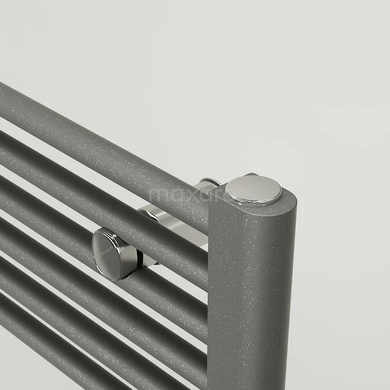 Mars Handdoekradiator | 60x170 Cm Donkergrijs 875 Watt Staal Centrale Verwarming 3 Mars Handdoekradiator | 60x170 Cm Donkergrijs 875 Watt Staal Centrale Verwarming - Afbeelding 3