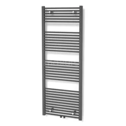 Mars Handdoekradiator | 60x170 Cm Donkergrijs 875 Watt Staal Centrale Verwarming