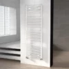 Mars Handdoekradiator | 60x170 Cm Hoogglans Wit 875 Watt Staal Centrale Verwarming