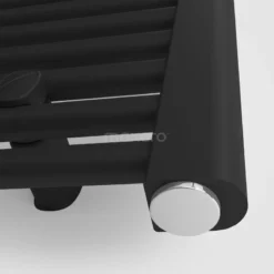 Mars Handdoekradiator Elektrisch | 60x110 Cm Mat Zwart 559 Watt Staal -Badkamer Verkoopwinkel mars handdoekradiator elektrisch 60x110 cm mat zwart 559 watt staal dr16 0611sb e 2