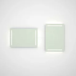 Meso Badkamerspiegel Met Ledverlichting | 90x60cm -Badkamer Verkoopwinkel meso badkamerspiegel met ledverlichting 90x60cm m32 0900 45505 2