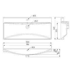 Modulo Badkamermeubel Met Wastafel | 100 Cm Hoogglans Wit Lamel Front Keramiek 2 Hoge Lades Onder Elkaar Staand -Badkamer Verkoopwinkel modulo badkamermeubel met wastafel 100 cm hoogglans wit lamel front keramiek 2 hoge lades onder elkaar staand bmw13s 00224 4