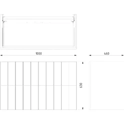 Modulo Badkamermeubel Met Wastafel | 100 Cm Hoogglans Wit Lamel Front Keramiek 2 Lades Onder Elkaar 13 Modulo Badkamermeubel Met Wastafel | 100 Cm Hoogglans Wit Lamel Front Keramiek 2 Lades Onder Elkaar -Badkamer Verkoopwinkel modulo badkamermeubel met wastafel 100 cm hoogglans wit lamel front keramiek 2 lades onder elkaar bmw17 01283 6