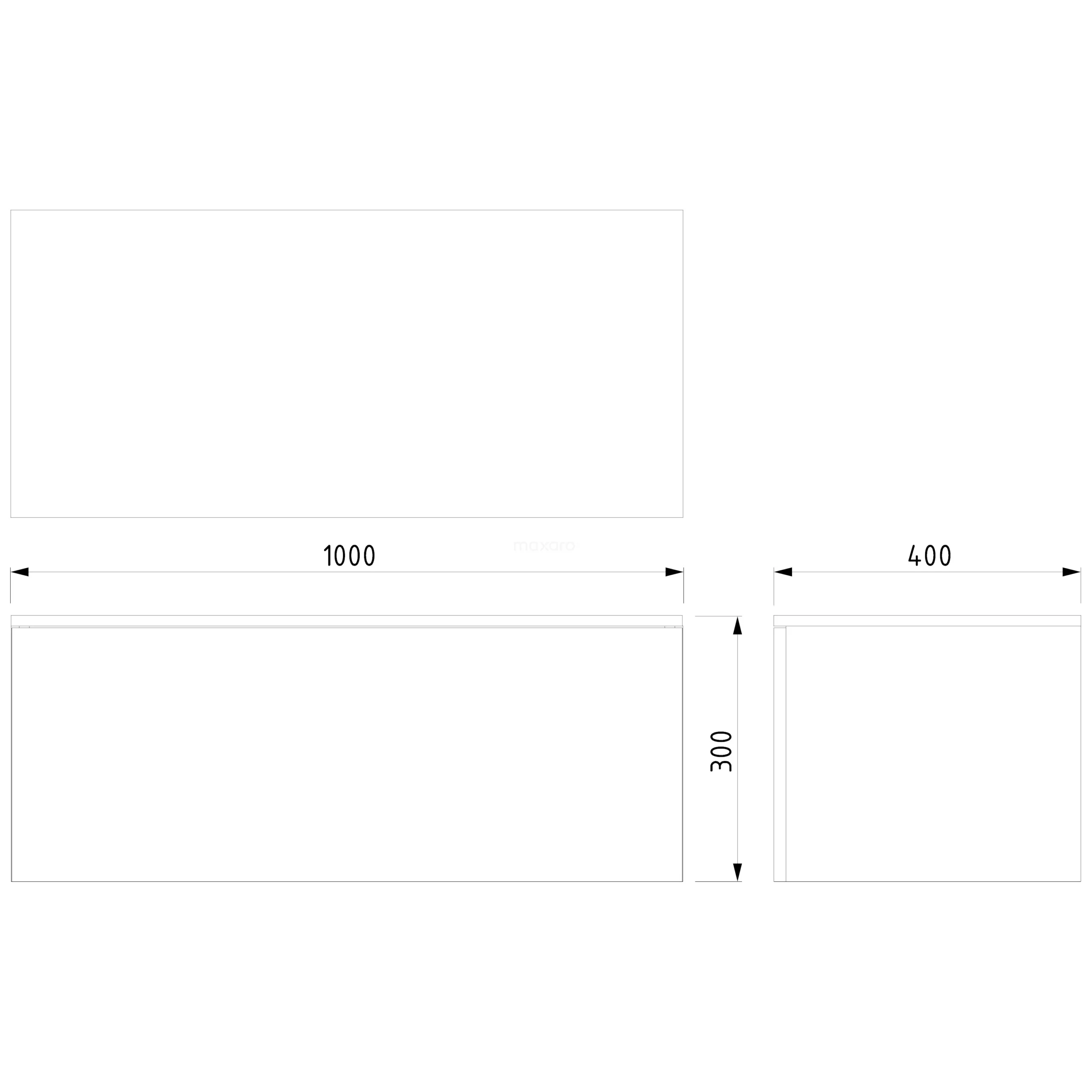 Modulo Badkamermeubel Met Wastafel | 100 Cm Lichtbruin Eiken Greeploos Front Mineraalmarmer Laag Zwevend 4 Modulo Badkamermeubel Met Wastafel | 100 Cm Lichtbruin Eiken Greeploos Front Mineraalmarmer Laag Zwevend - Afbeelding 4