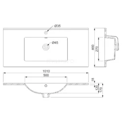 Modulo Badkamermeubel Met Wastafel | 100 Cm Lichtbruin Eiken Kader Front Keramiek 2 Lades Onder Elkaar -Badkamer Verkoopwinkel modulo badkamermeubel met wastafel 100 cm lichtbruin eiken kader front keramiek 2 lades onder elkaar bmw17 00666 5