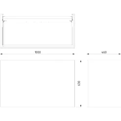 Modulo Badkamermeubel Met Wastafel | 100 Cm Lichtgrijs Beton Vlak Front Beton 2 Lades Onder Elkaar 15 Modulo Badkamermeubel Met Wastafel | 100 Cm Lichtgrijs Beton Vlak Front Beton 2 Lades Onder Elkaar -Badkamer Verkoopwinkel modulo badkamermeubel met wastafel 100 cm lichtgrijs beton vlak front beton 2 lades onder elkaar bmw17 02538 7