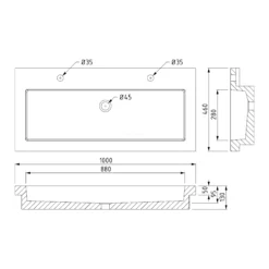 Modulo Badkamermeubel Met Wastafel | 100 Cm Middenbruin Eiken Vlak Front Beton 2 Lades Onder Elkaar -Badkamer Verkoopwinkel modulo badkamermeubel met wastafel 100 cm middenbruin eiken vlak front beton 2 lades onder elkaar bmw17 02532 6