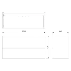 Modulo Badkamermeubel Met Wastafel | 120 Cm Eiken Greeploos Front Beton 2 Lades Onder Elkaar 10 Modulo Badkamermeubel Met Wastafel | 120 Cm Eiken Greeploos Front Beton 2 Lades Onder Elkaar -Badkamer Verkoopwinkel modulo badkamermeubel met wastafel 120 cm eiken greeploos front beton 2 lades onder elkaar bmw17 04482 4